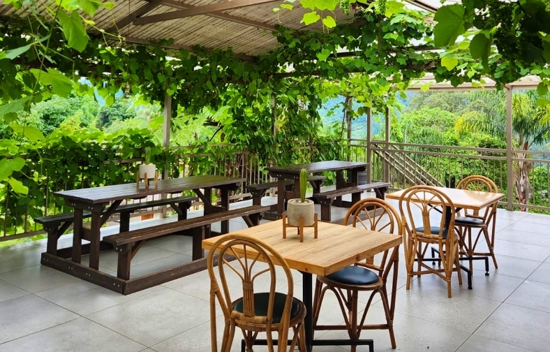 magoebaskloof mountain lodge restaurant area